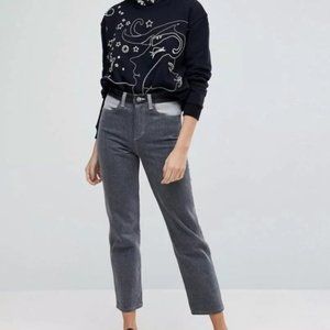 Wrangler x Peter Max Retro Colorblock Jeans NWT